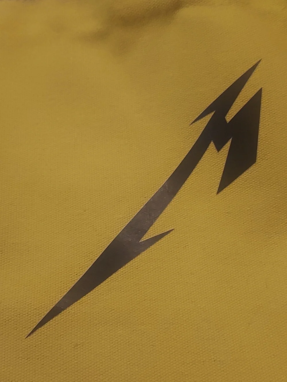 Yellow Metallica 72 Seasons Tote